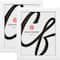2 Pack Craig Frames Contemporary White Satin Picture Frame